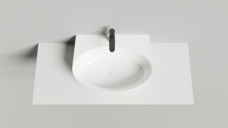 Подвесная раковина Salini Alda Wall 02 S-Sense 140312GRF 58см RAL полностью